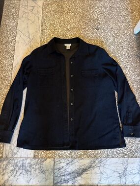 Allison Taylor Button up Black Shirt